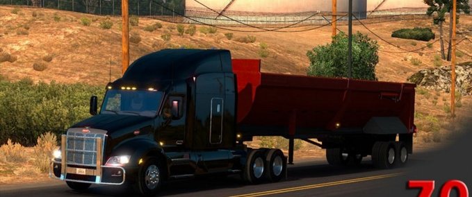 Trailer 70 Ton Trailer American Truck Simulator mod