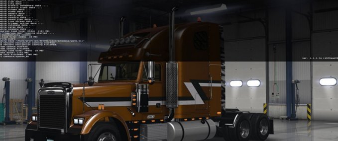 Trucks Freightliner Classic Fixed & Edited American Truck Simulator mod