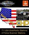 71 USA Webradio Stations & 4 Police Scanner Stations Mod Thumbnail