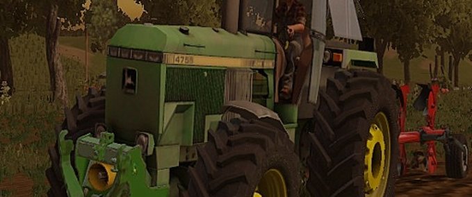 2000-5000er John Deere 4755  Landwirtschafts Simulator mod