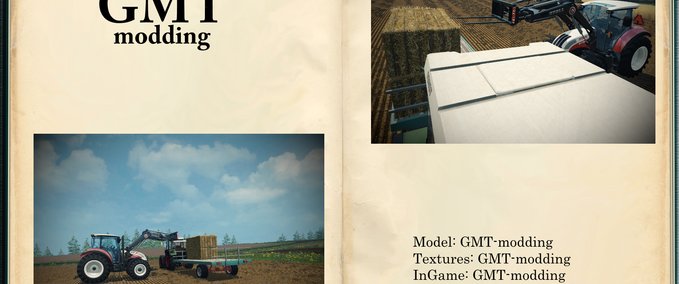 Ballentransport Bale trailer Landwirtschafts Simulator mod