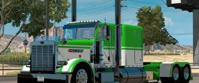 Trucks Custom Peterbilt 389 Flat Top Sleeper American Truck Simulator mod