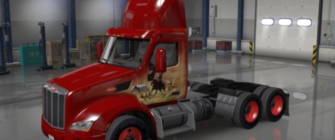 Anbauteile Farbige Felgen American Truck Simulator mod