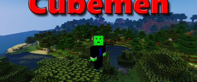 Skins Cubemen Minecraft mod
