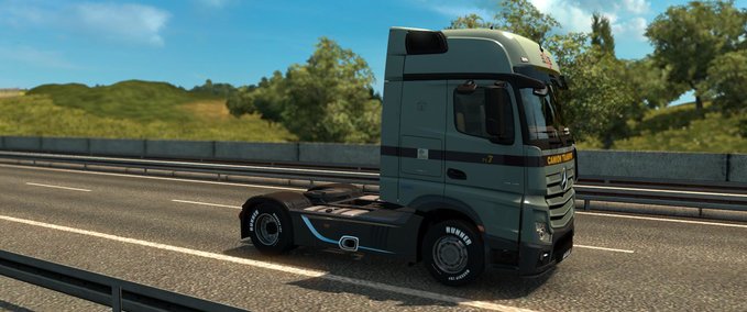 Mercedes Camion Transport Mercedes Actros 2014 Eurotruck Simulator mod