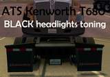 ATS Kenworth T680 schwarz Scheinwerfer Tonung Mod Thumbnail
