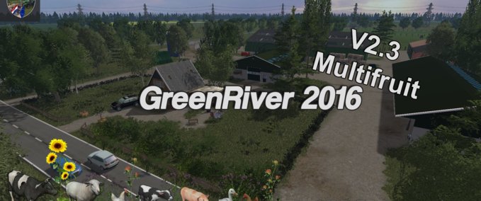 Maps Green River 2016 Landwirtschafts Simulator mod