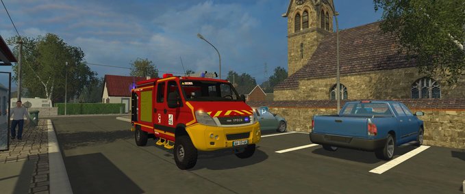 Feuerwehr ccrl iveco Landwirtschafts Simulator mod
