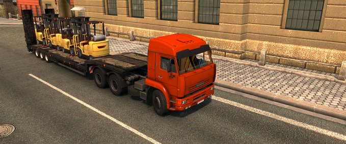 Trucks Kamaz 8x8  Eurotruck Simulator mod