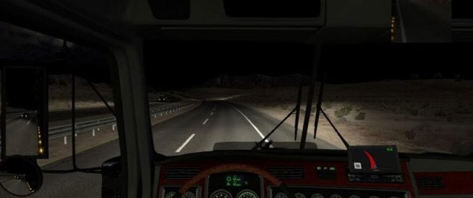 Mods AI better headlights American Truck Simulator mod