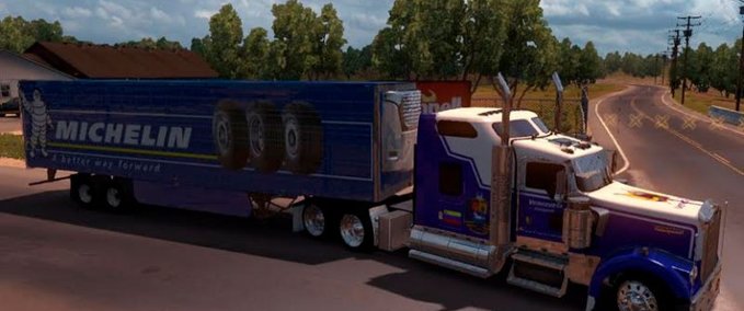 Trailer Trailer Michelin American Truck Simulator mod
