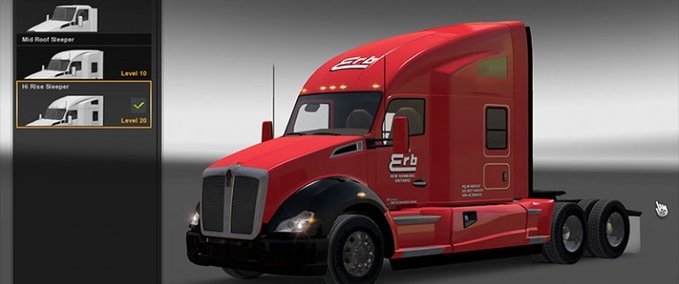 Trucks Erb Transport – Kenworth T680 American Truck Simulator mod