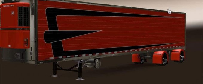 Trailer Custom great dane reefer American Truck Simulator mod