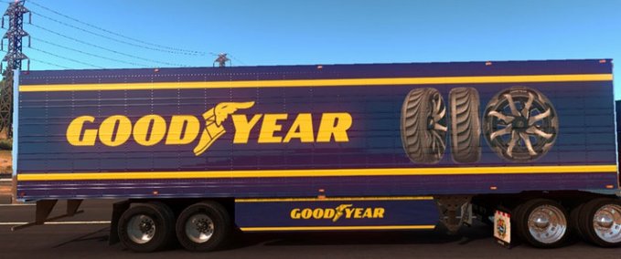 Trailer Goodyear Trailer American Truck Simulator mod