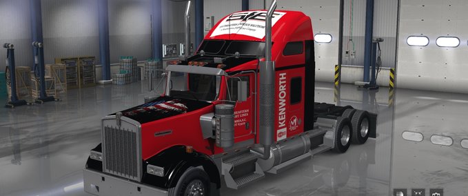 Trucks  Südöstliche Frachtlinien Haut  American Truck Simulator mod