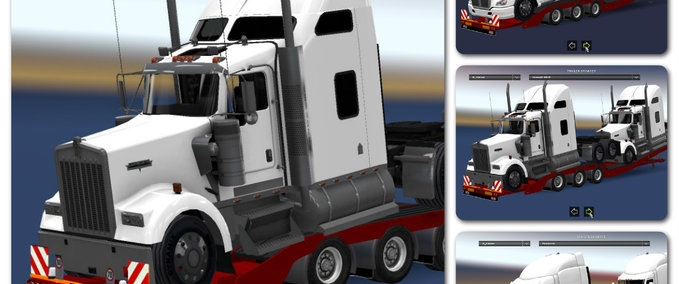 Trailer Cargo for Truck Transport Trailers American Truck Simulator mod