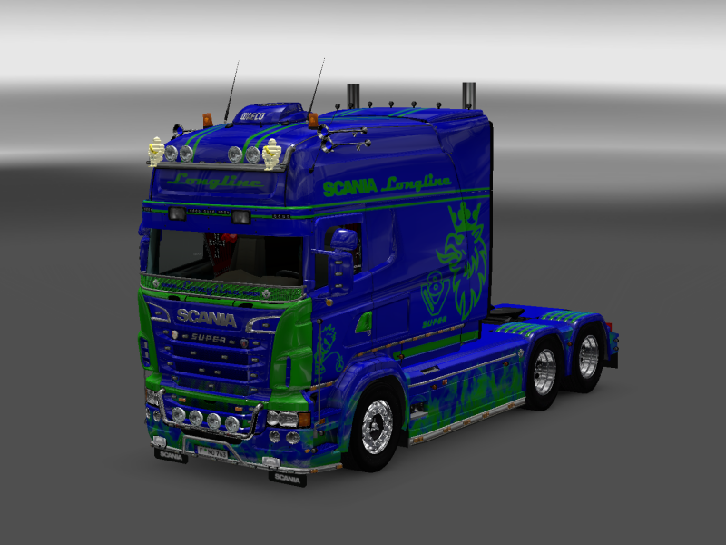 Flame Skin for RJL SCANIA - Thumbnail 1