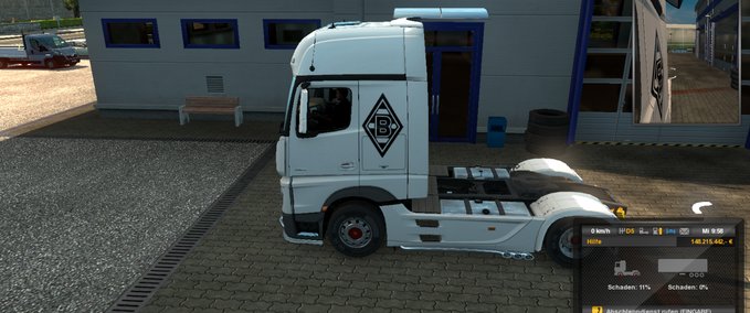 Skins Gladbach Lackierung Eurotruck Simulator mod