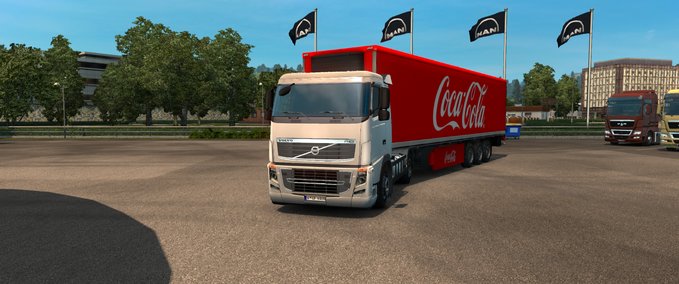 Trailer Coca Cola Trailer   Eurotruck Simulator mod