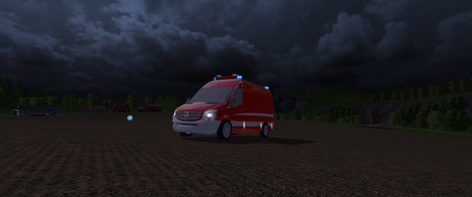 Feuerwehr Einsatzleitwagen Landwirtschafts Simulator mod