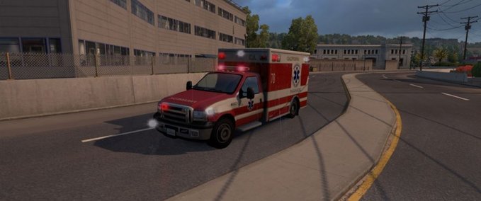 Mods USA E.R. Traffic American Truck Simulator mod