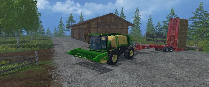 Krone Krone Ballenpresse Prototyp Landwirtschafts Simulator mod