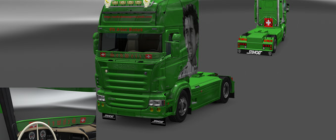 Skins Scania RJL Eurotruck Simulator mod