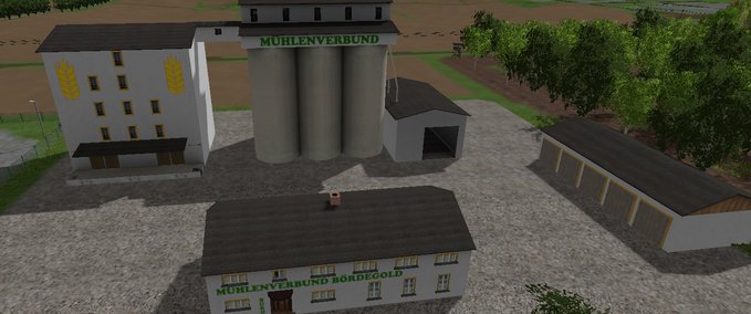 Gebäude Bördegold Mühle Landwirtschafts Simulator mod