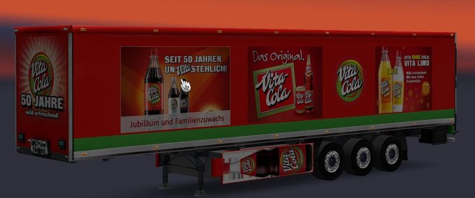 Standalone-Trailer Vita Cola Eurotruck Simulator mod