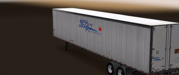 Trailer Canadian Trailer-Pack American Truck Simulator mod