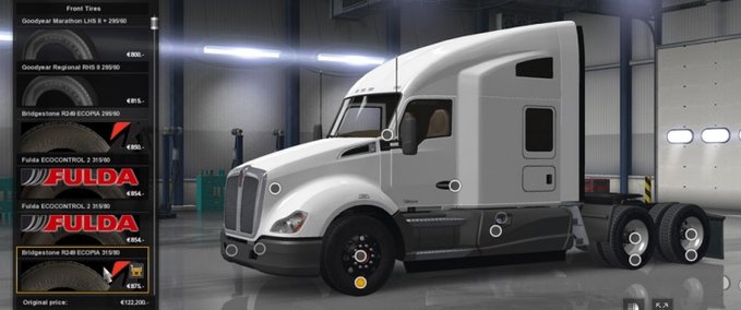 Anbauteile Echte Reifen Mod American Truck Simulator mod