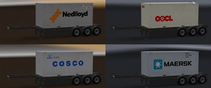 Trailer-Pack Container 20ft Mod Image