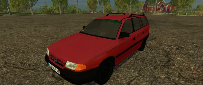 PKWs Opel Astra F Caravan Landwirtschafts Simulator mod