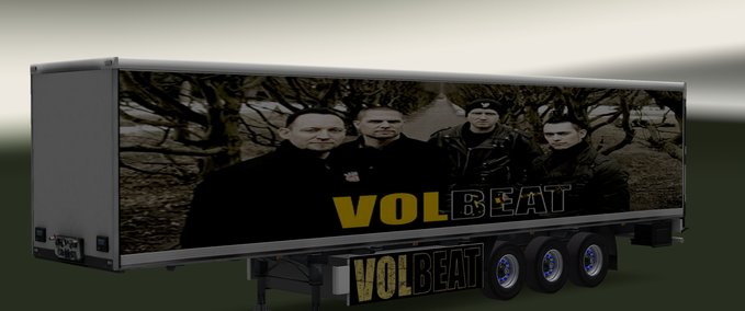 Trailer Volbeat Trailer Autoteile Eurotruck Simulator mod