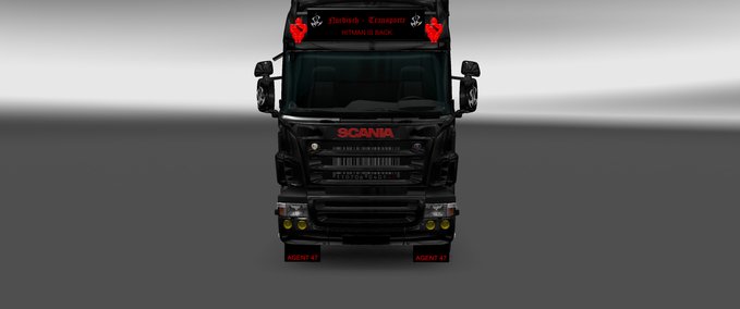 Skins RJL Scania Nordisch Transporte Hitman Eurotruck Simulator mod