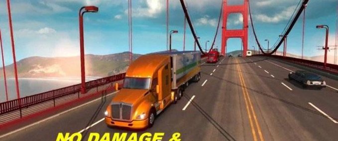 Mods No Damage & Increased Speed Limit American Truck Simulator mod