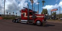 Kenworth W900 Red an Cream Custom Skin