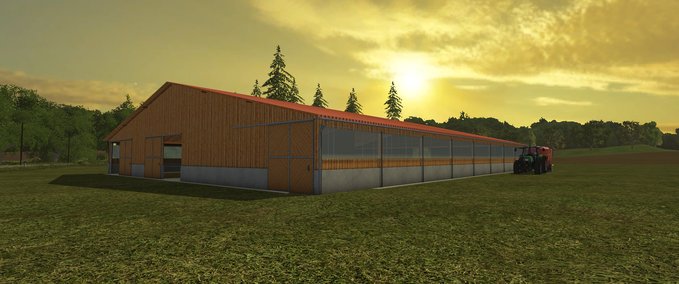 Gebäude Milchviehstall Landwirtschafts Simulator mod