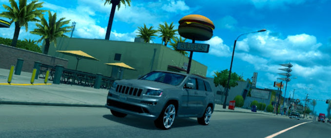 Mods Jeep Grand Cherokee SRT8 American Truck Simulator mod