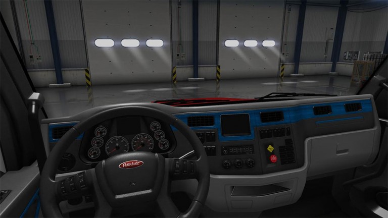 Peterbilt 579 blue - Thumbnail 1