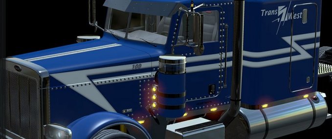 Trucks TransWest Peterbilt 389 Custom American Truck Simulator mod