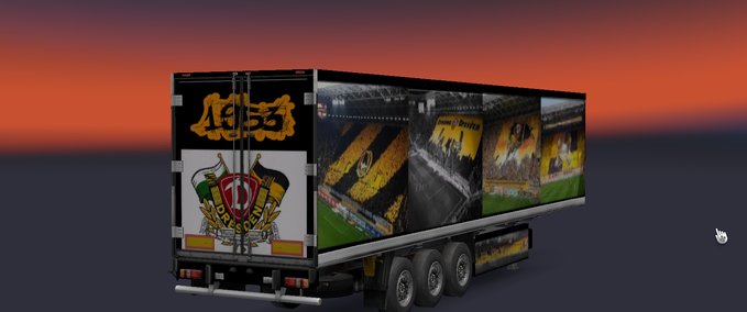 Skins Dynamo Dresden Trailer Eurotruck Simulator mod