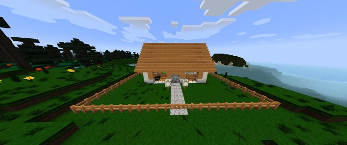 Maps Kleine moderne Villa Minecraft mod