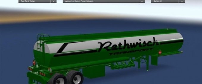 Trailer Rethwisch transport American Truck Simulator mod