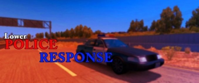 Mods Lower Police Response American Truck Simulator mod