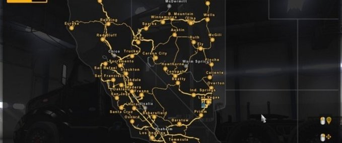 Maps New cities with Companies! American Truck Simulator mod