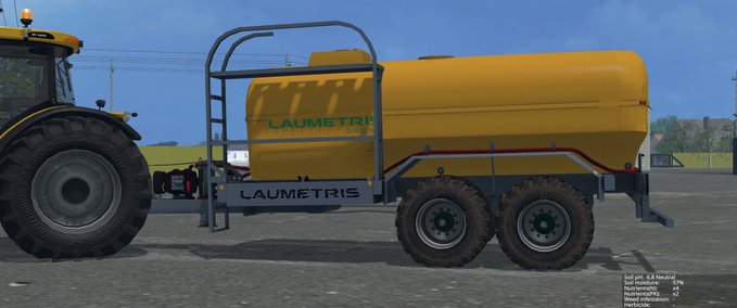 Laumetris tank trailer PTL 12V Mod Image