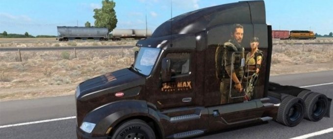 Trucks Mad Max Peterbilt 579 American Truck Simulator mod
