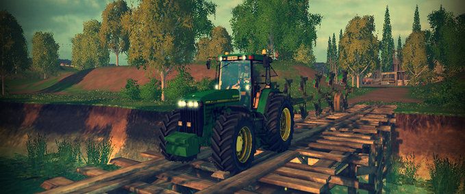 8000er John Deere 8400 Landwirtschafts Simulator mod