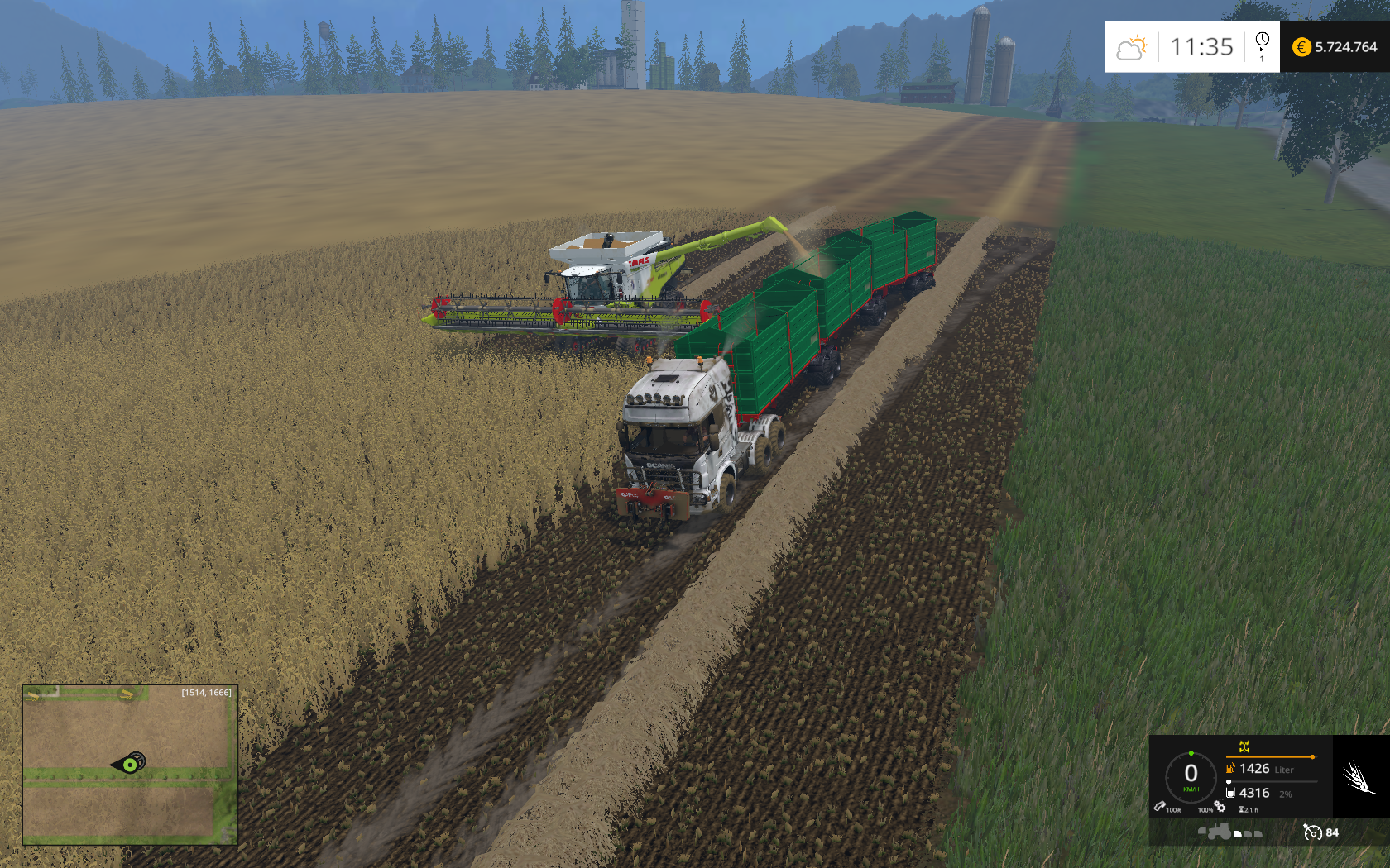 Scania Truck Agro - Thumbnail 1